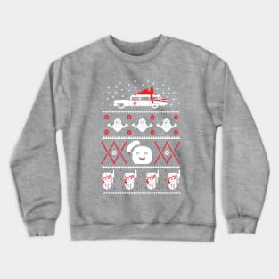 Ghostbusters Ugly Christmas Sweater Crewneck Sweatshirt